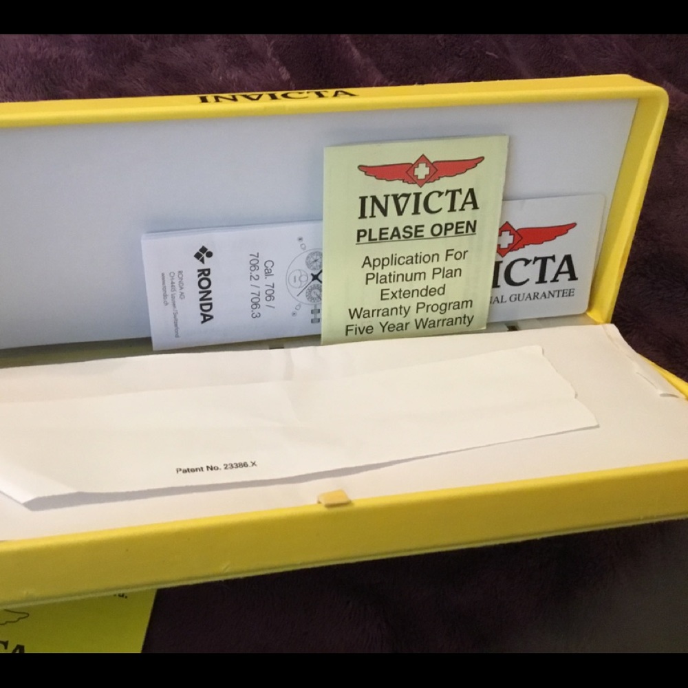 Invicta Long Large Watch Storage Case - Picture 8 of 8